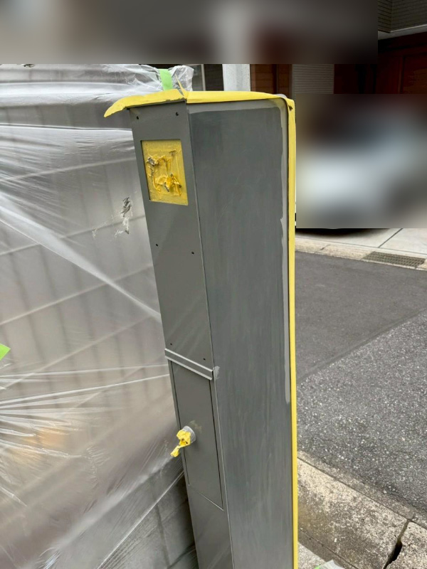 千葉市若葉区D様_施工中ポスト