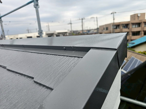 千葉市若葉区D様_施工後屋根板金