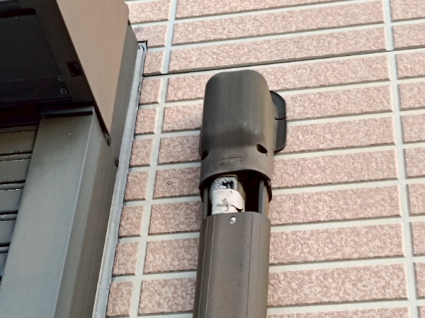 千葉市緑区I様_施工前_縦樋