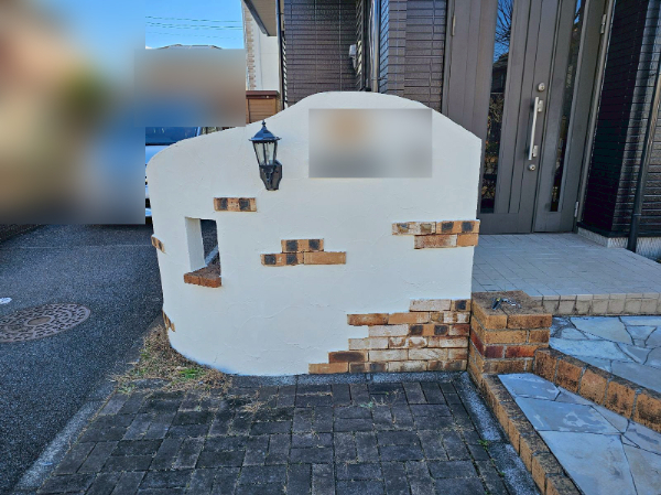 千葉市緑区I様_施工後_門柱