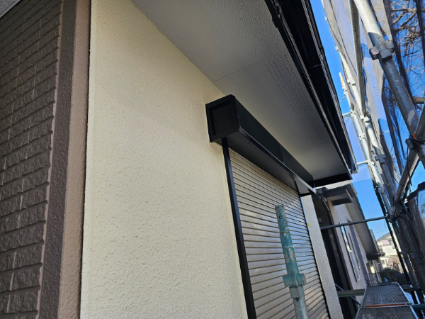 千葉市緑区_M様邸_施工後軒天とシャッター