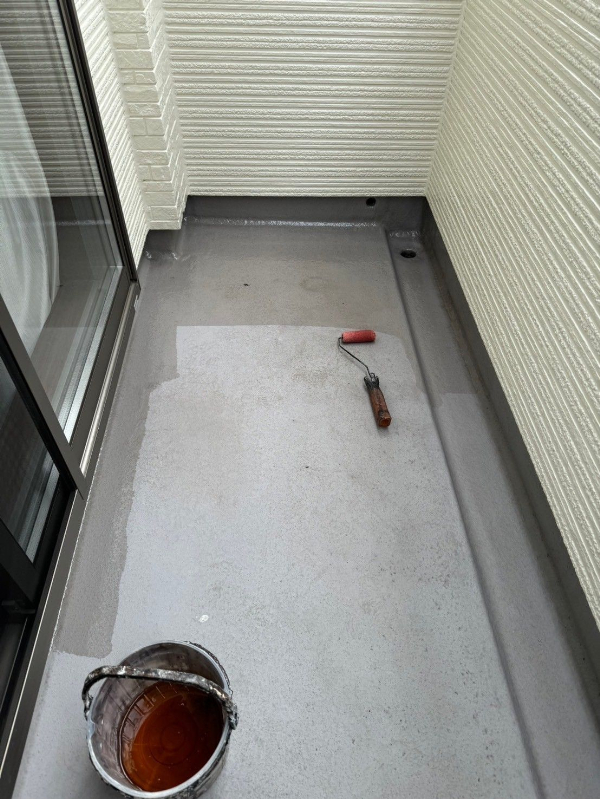 市原市_H様_ベランダトップコート