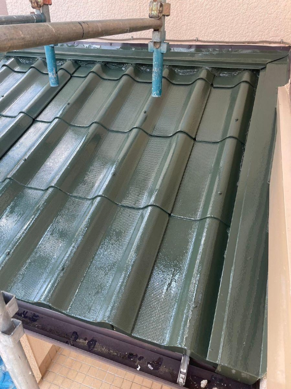 千葉市緑区I様邸_現レポ_上塗り後下屋根