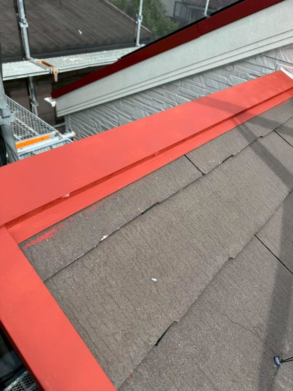 千葉市若葉区_O様_屋根板金サビどめ2