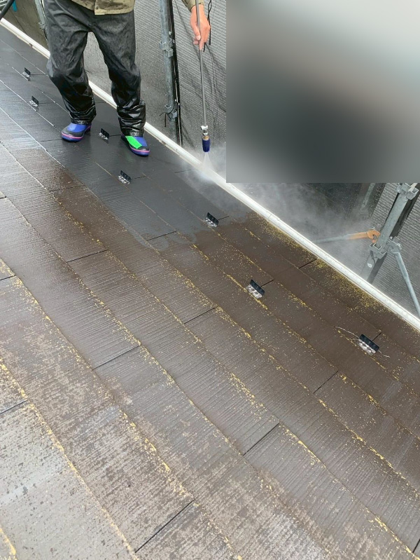 千葉市_H様_屋根高圧洗浄