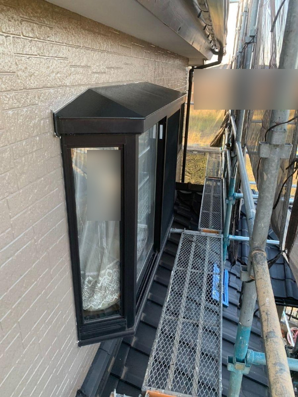 市原市F様邸_出窓屋根塗装2