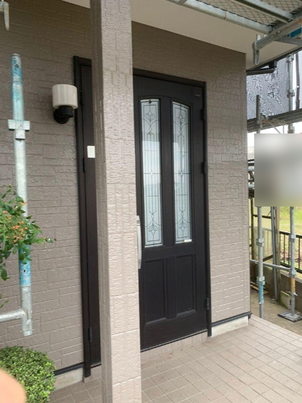 市原市F様邸_施工後玄関周り