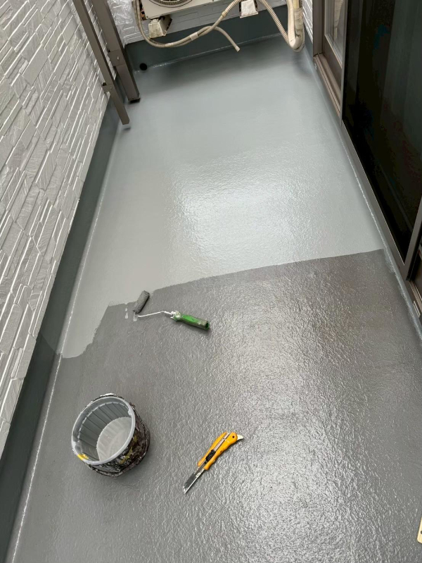 千葉市若葉区_O様_ベランダ施工中2