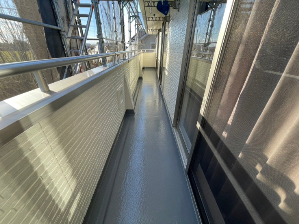 市原市ちはら台西D様_ベランダ施工後