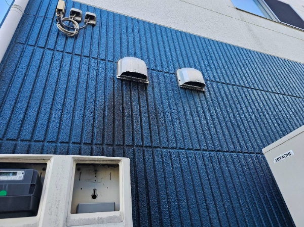 千葉県市原市O様_施工前外壁黒ずみ