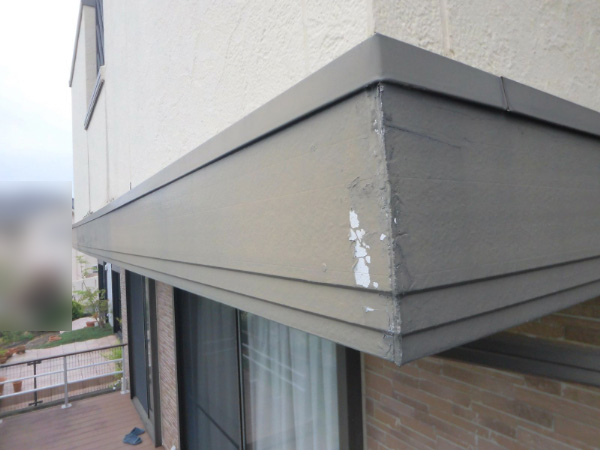 千葉市緑区_K様施工前板金欠け