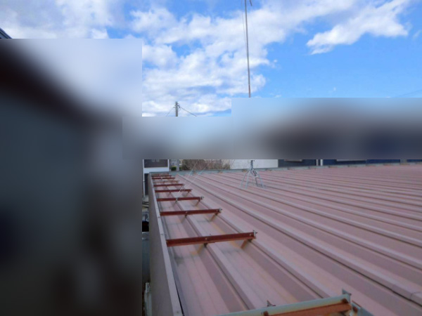 千葉市緑区_空手道場施工前屋根