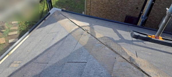 千葉市中央区_屋根カバー板金はずし