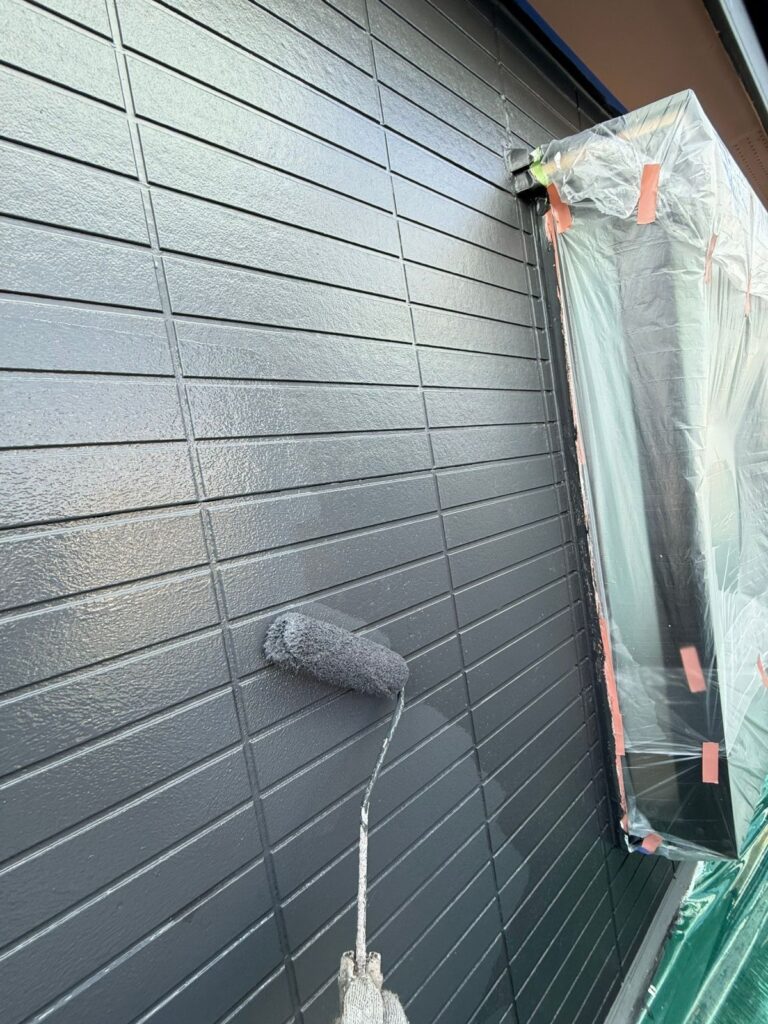 千葉市T様_外壁塗装中