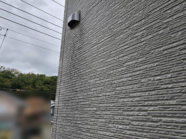 市原市ちはら台_K様_施工前外壁黒ずみ