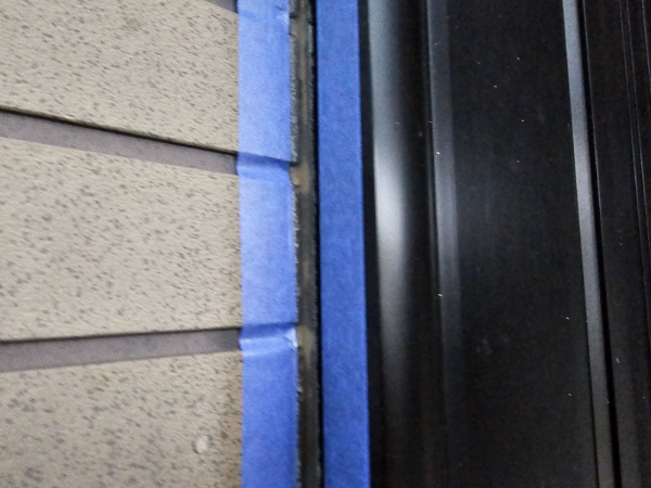 千葉市T様_ドアシーリング充填