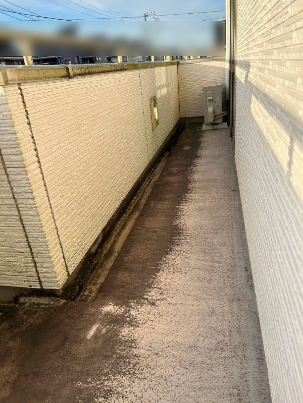 市原市ちはら台_K様_施工前ベランダ