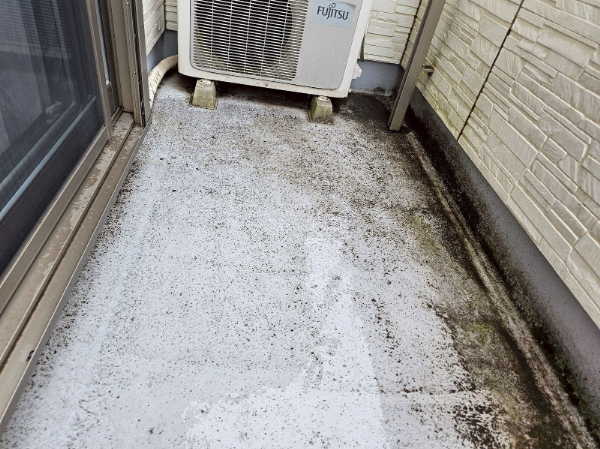 千葉市中央区_ベランダ塗装前