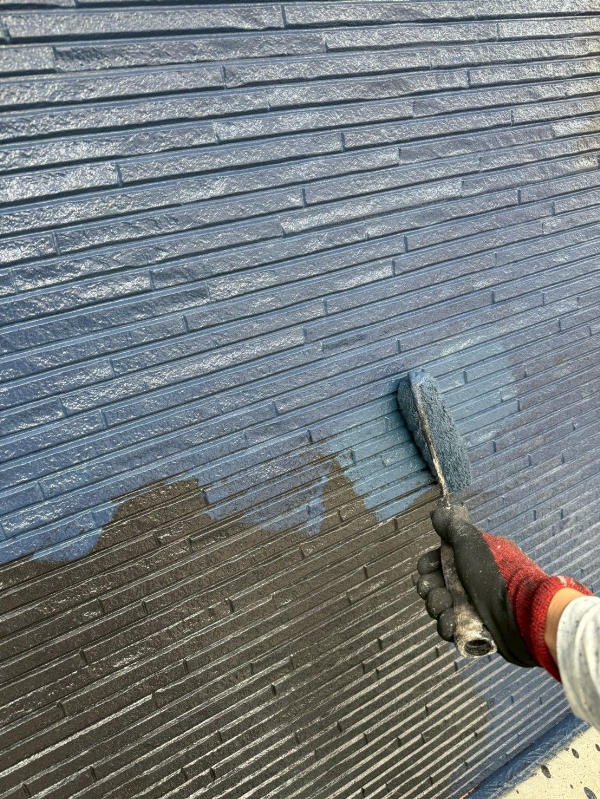 千葉市中央区_施工中外壁