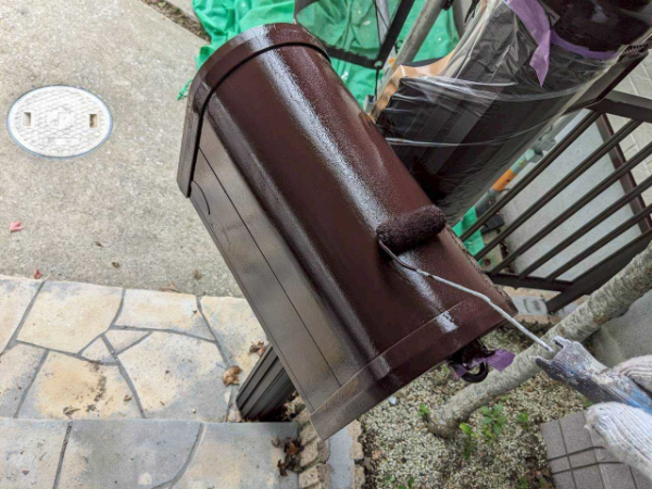 千葉市緑区H様_ポスト塗装