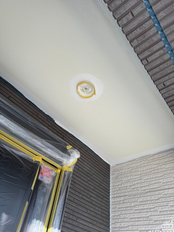 市原市ちはら台_K様_軒天塗装中