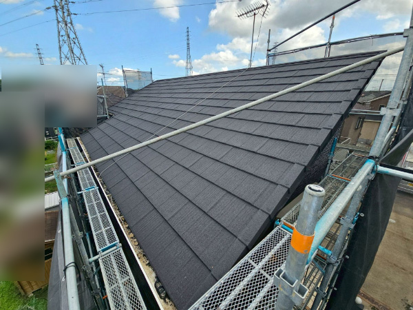 千葉市中央区_屋根カバー施工後