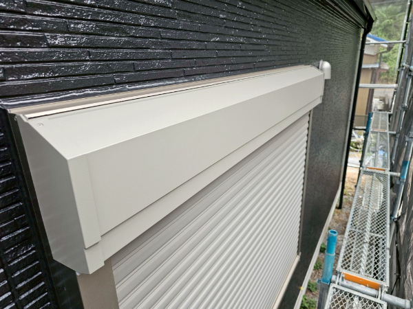 千葉市中央区T様_施工後シャッターBOX