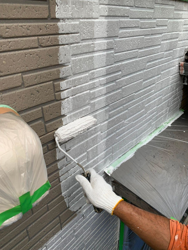 千葉市中央区_M様_外壁下塗り