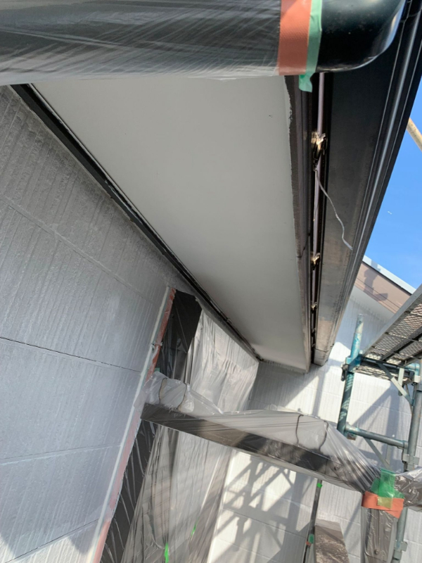 千葉市中央区_M様施工中軒天