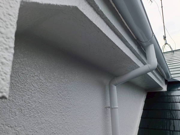 千葉市緑区K様_施工後雨樋と軒天