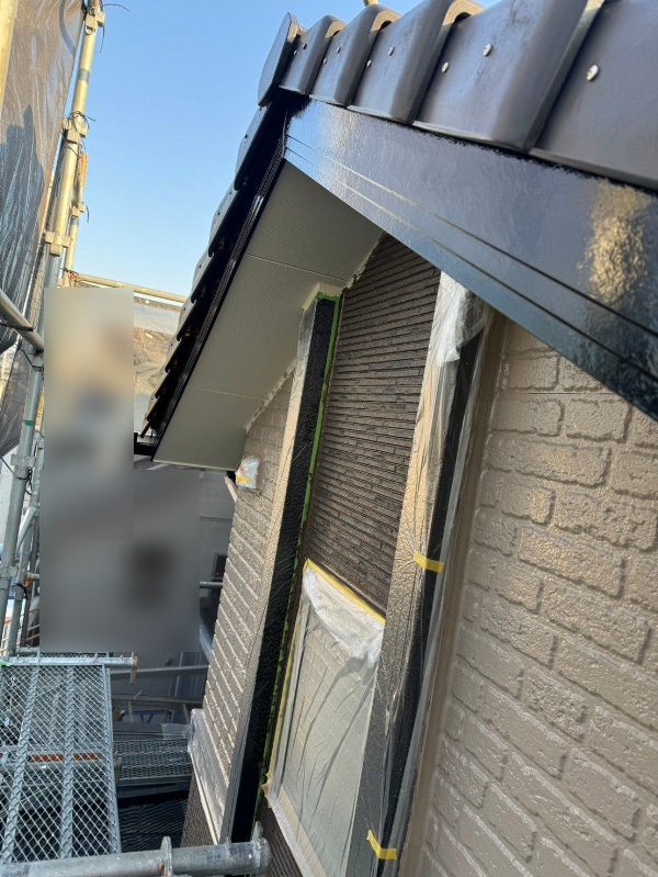 ちはら台西_M様破風施工後