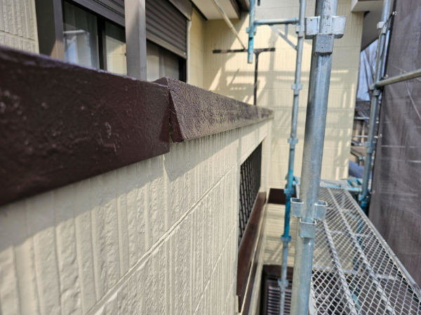 千葉市中央区_M様ベランダ手すり施工後