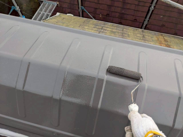 千葉市緑区K様_温水器塗装