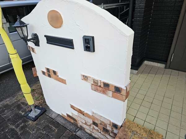 千葉市緑区I様_門柱施工後