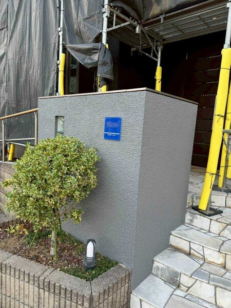 八千代市T様_門柱施工後