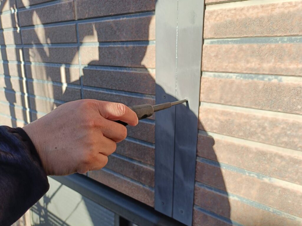 千葉市緑区I様_ベランダ抑え材修理2