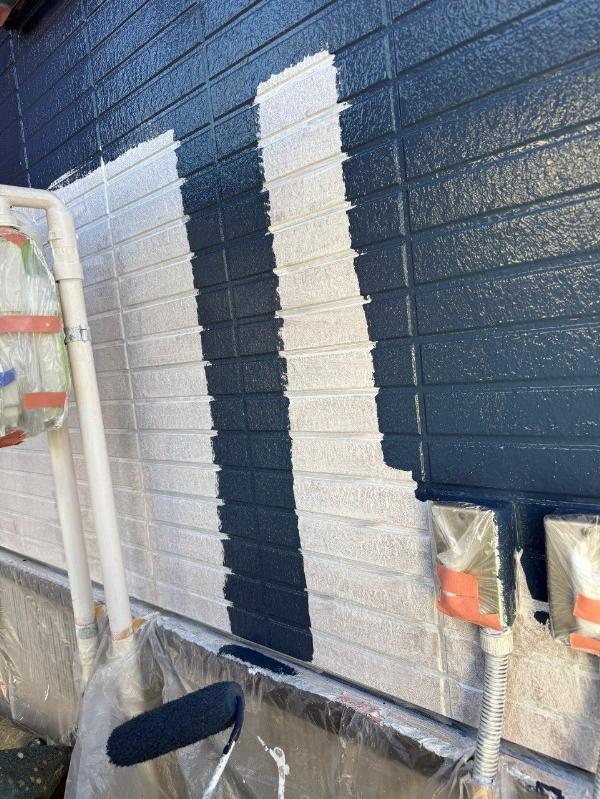 千葉市緑区I様_外壁紺