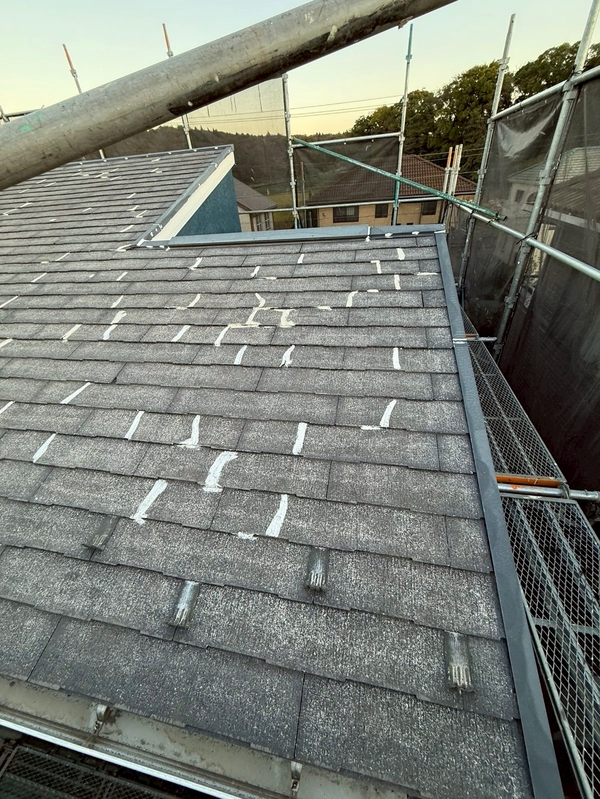 四街道市_I様邸_屋根施工中補強済み