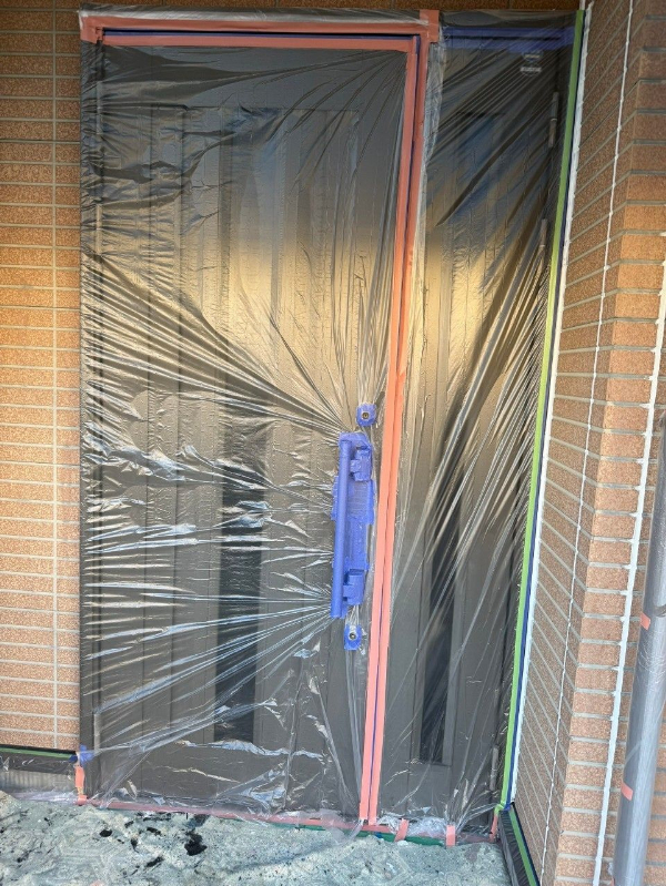 千葉市緑区I様_養生ドア