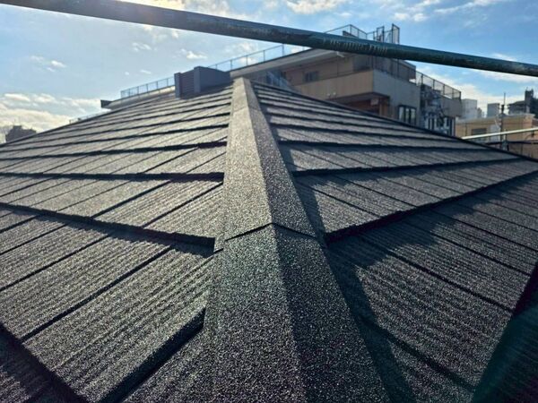 千葉市緑区O様邸_施工後屋根アップ