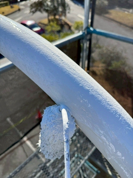 ゴルフ場_施工中塗り