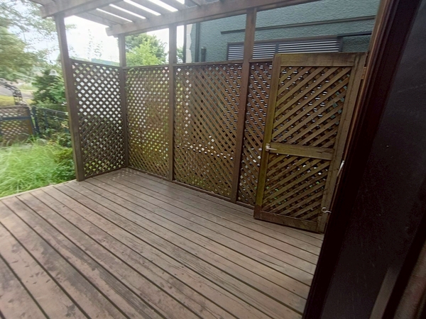 千葉県大網白里市N様邸_施工前ウッドデッキ