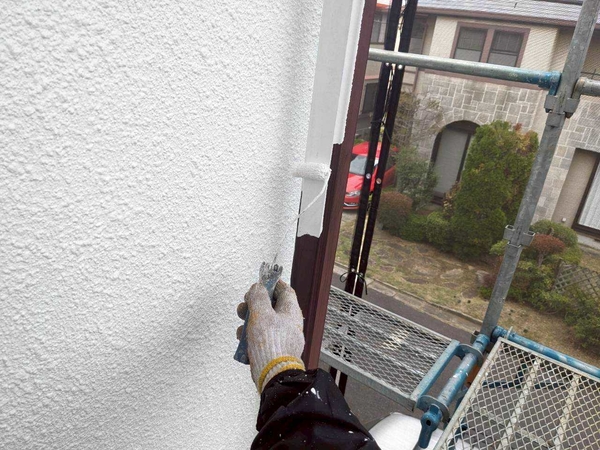 千葉県大網白里市N様邸_細かい部分施工中