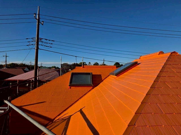 千葉県大網白里市N様邸_施工後屋根