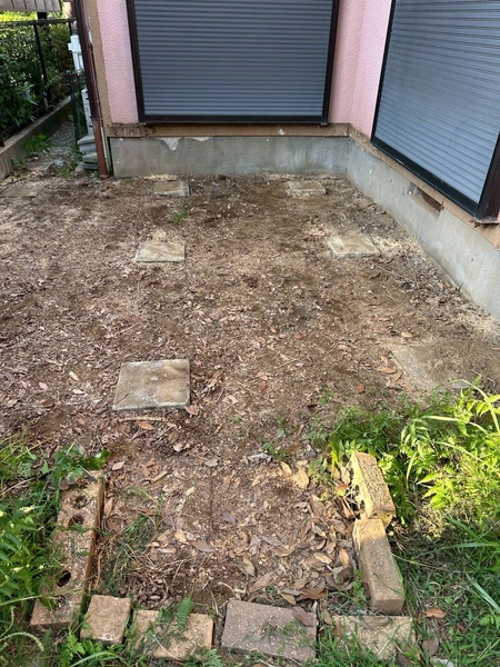 千葉県大網白里市N様邸_ウッドデッキ解体