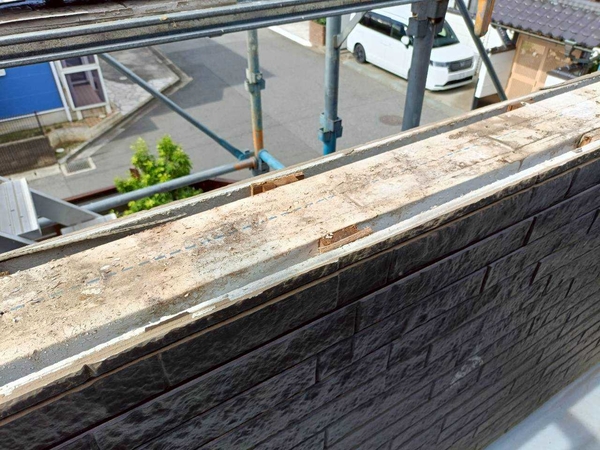 八千代市O様_ベランダ手すりまわり