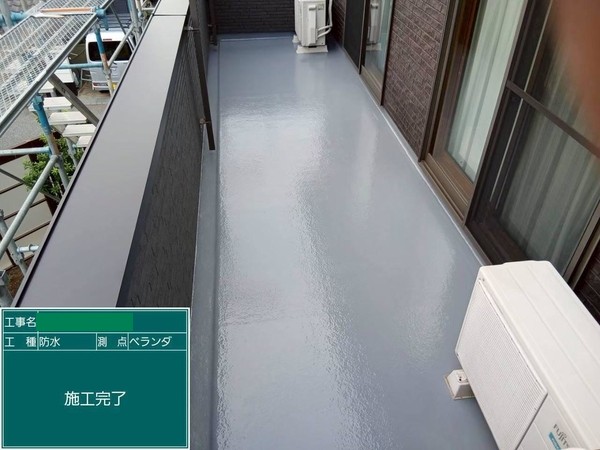 八千代市O様_ベランダ施工完了