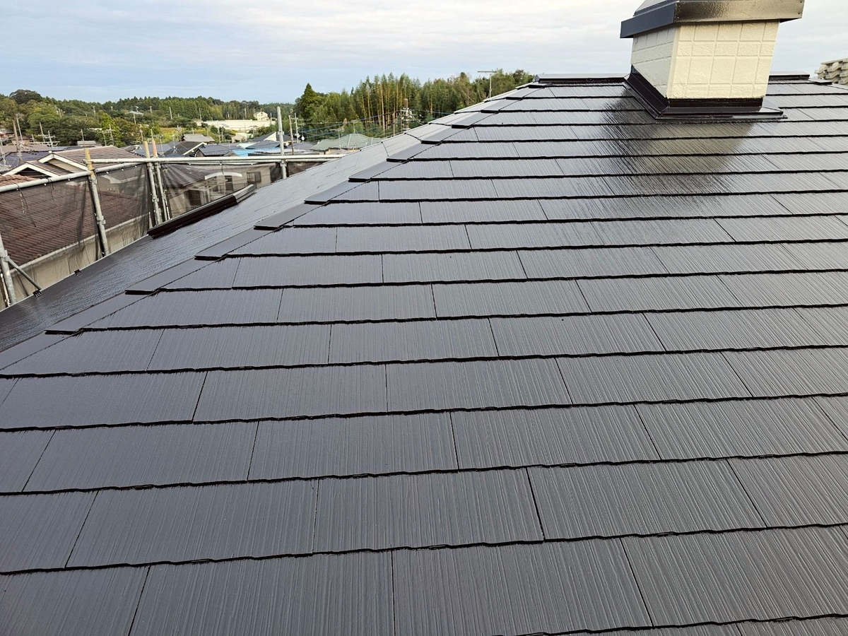 千葉市緑区I様邸_施工後屋根サムネイル