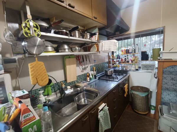 千葉市花見川区K様_施工前キッチン