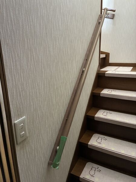 千葉市花見川区K様_施工後左の手すり